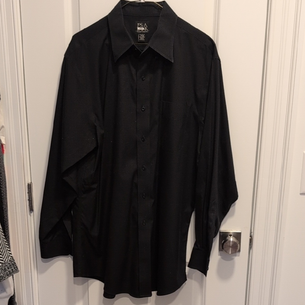 Jos. A. Bank Classic Black Dress Shirt